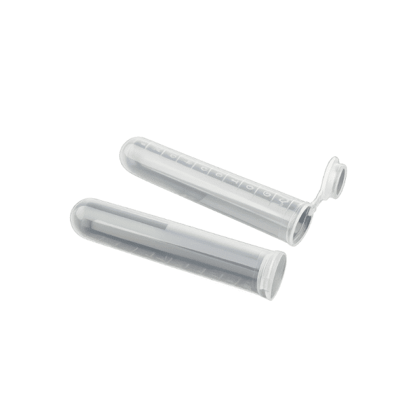 Tube plastique avec bouchon